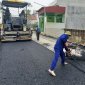 Thị trấn Triệu Sơn cải tạo giao thông nội thị bằng dải thảm nhựa carboncor.