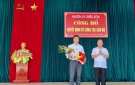 Huyện Uỷ Triệu Sơn công bố Quyết định công tác cán bộ  tại Thị Trấn Triệu Sơn.