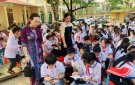 Ngày hội Sách và Văn hóa đọc tại trường TH Kim Đồng thị trấn Triệu Sơn.