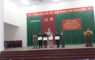 Thị Trấn Triệu Sơn  tổ chức  Lễ kỷ niệm 30 năm ngày Hội quốc phòng toàn dân,75 năm ngày thành lập QĐND VN