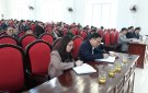Đại biểu HĐND thị trấn Triệu Sơn tiếp xúc cử tri trước kỳ họp thứ 2 HĐND thi trấn Triệu Sơn khóa VI nhiệm kỳ 2016-2021.  