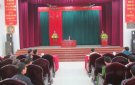 Đảng ủy Thị Trấn Triệu Sơn chỉ đạo tăng cường công tác phòng, chống dịch bệnh COVID-19 trong tình hình mới