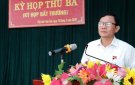 Kỳ họp bất thường Hội đồng nhân dân thị trấn Triệu Sơn khóa VI, nhiệm kỳ 2016-2021