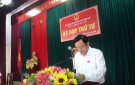Hội đồng nhân dân Thị Trấn Triệu Sơn tổ chức kỳ họp thứ tư, khóa VI nhiệm kỳ 2016-2021